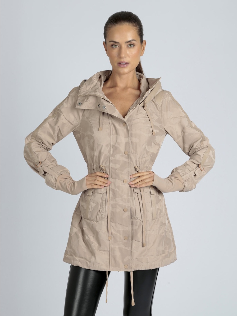 Blanc Noir Anorak Jacket